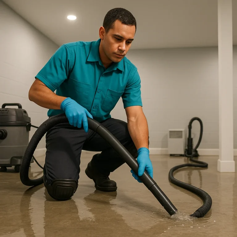 Basement Water Extraction