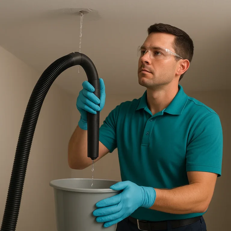 Roof Leak Water Removal